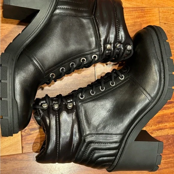 Marc Fisher Velima 9.5M black boots - Picture 7 of 9